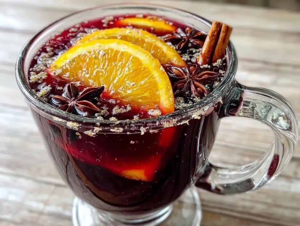 Alkoholfreier Herbst-Glühwein: Zimt & Orange 4 alkoholfreier Herbst-Glühwein preparation steps