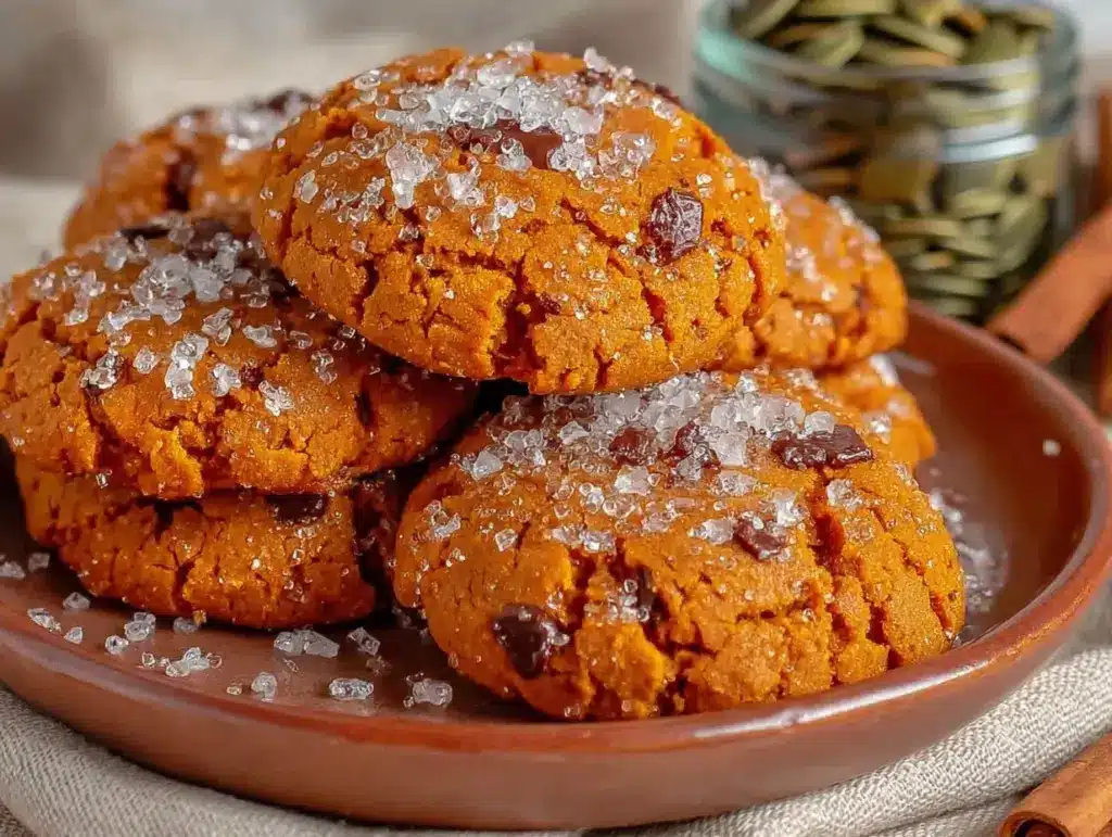 Amerikanische Herbstkekse mit Kürbisgewürz - featured image