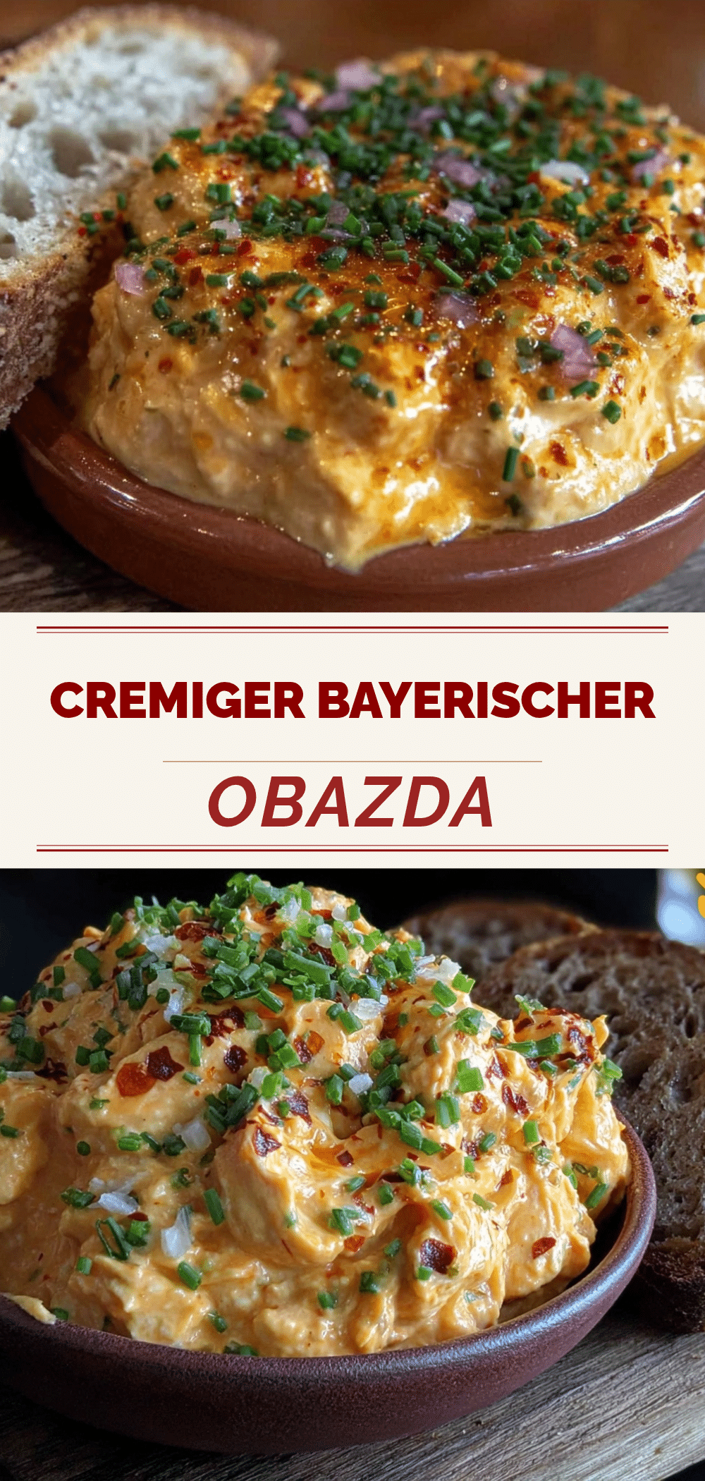 Bayerischer Obatzda: Cremiges Party-Rezept für Genussmomente 5 Bayerischer Obatzda recipe