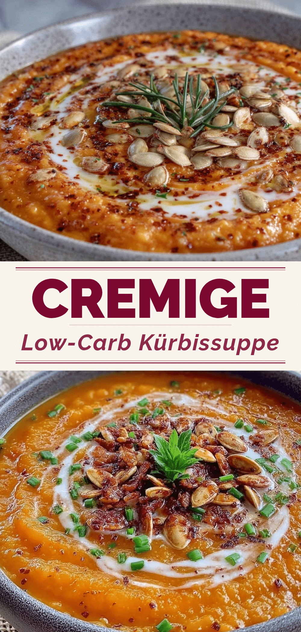 Cremige Low-Carb Kürbissuppe: Die 5-Sterne Herbst-Komfortmahlzeit 5 cremige Low-Carb Kürbissuppe recipe