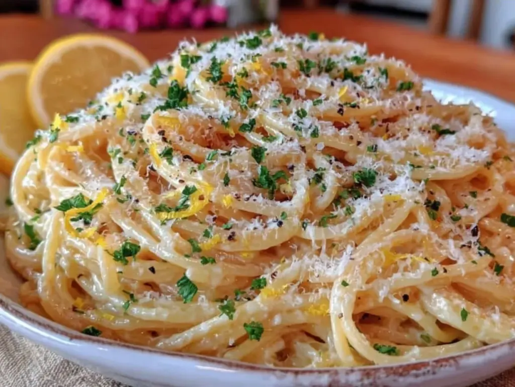 Cremige Pasta al Limone - featured image