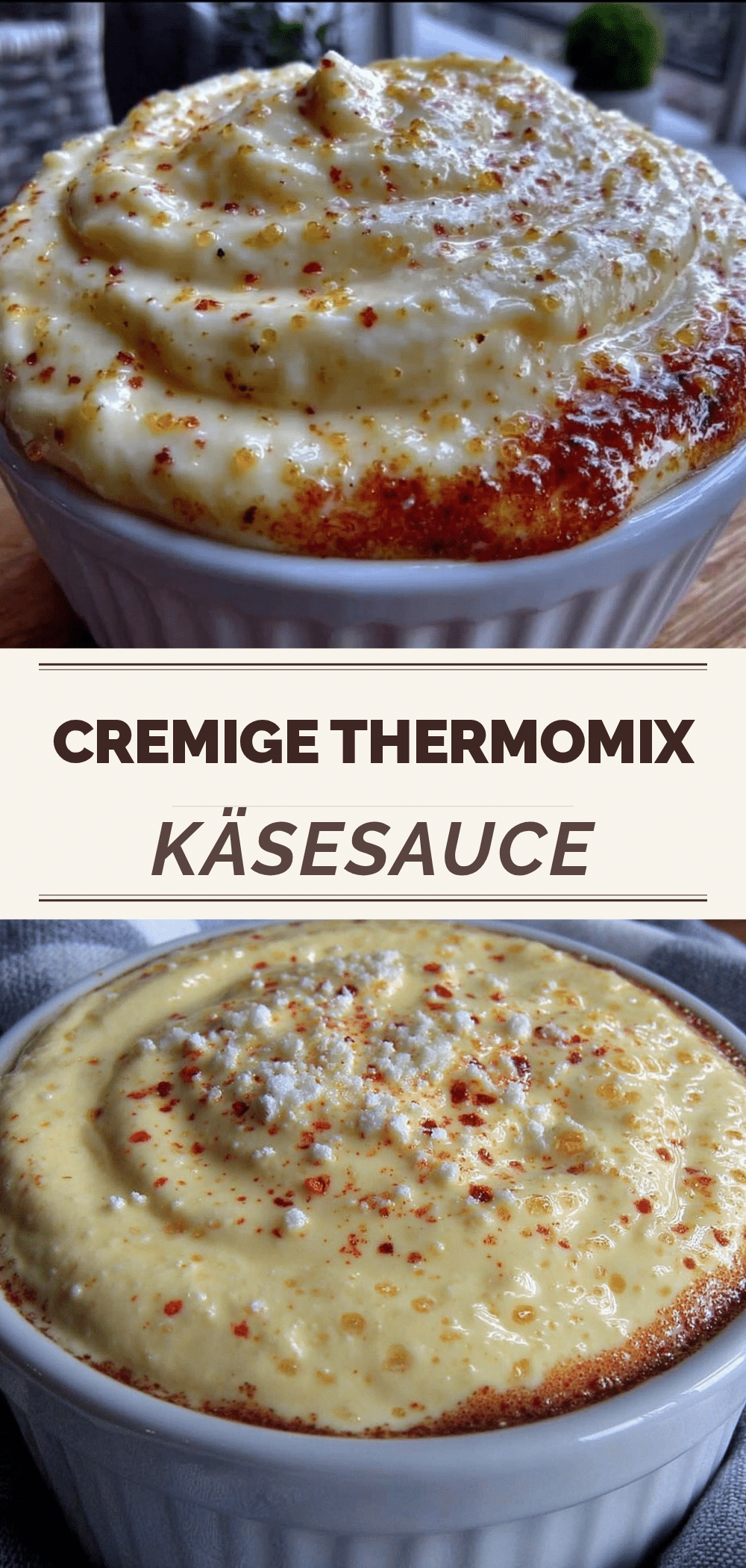Cremige Thermomix Käsesauce: 4 Zutaten für die perfekte Party 5 Cremige Thermomix Käsesauce recipe