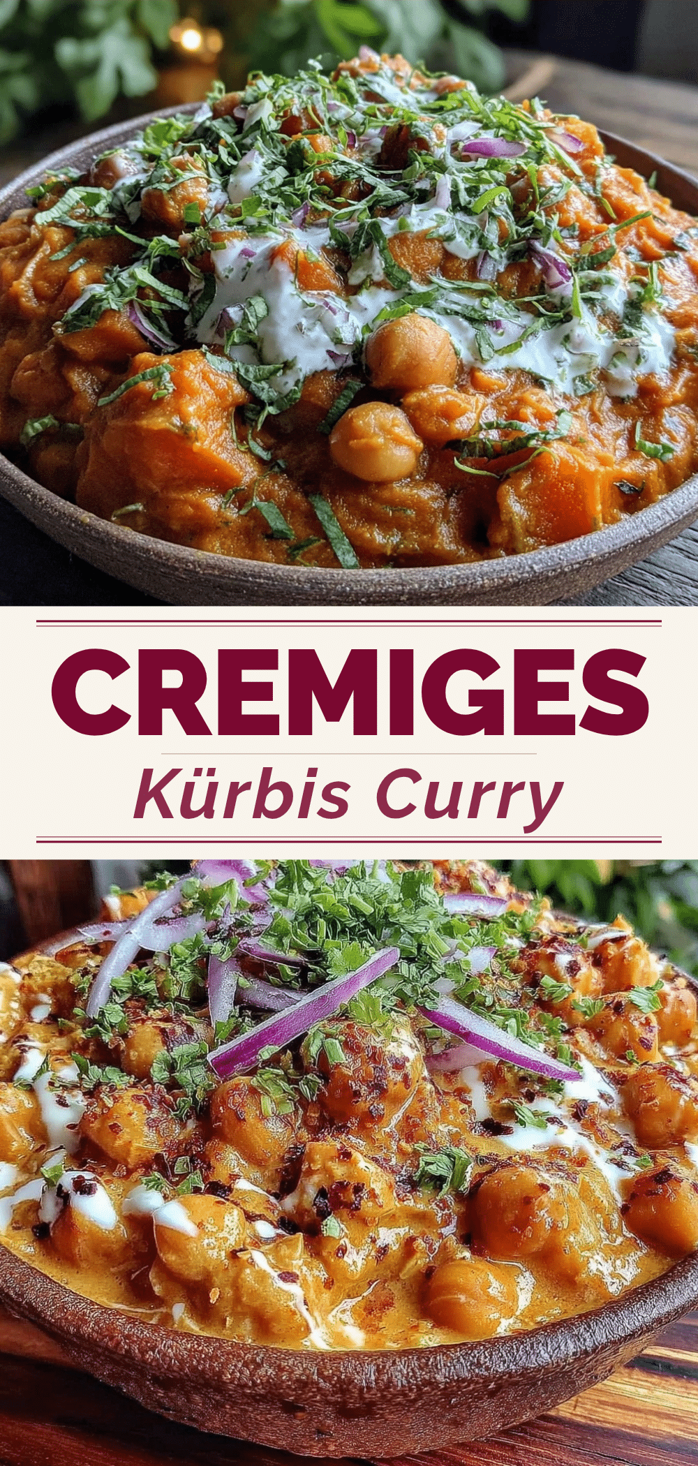 Cremiges Butternut Kürbis Curry: Bestes Rezept für 4 5 Cremiges Butternut Kürbis Curry recipe