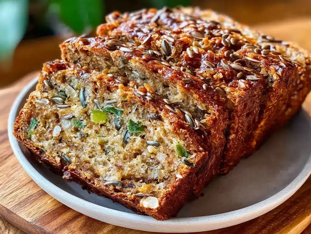 diabetikergeeignetes Vollkornbrot mit Leinsamen - featured image