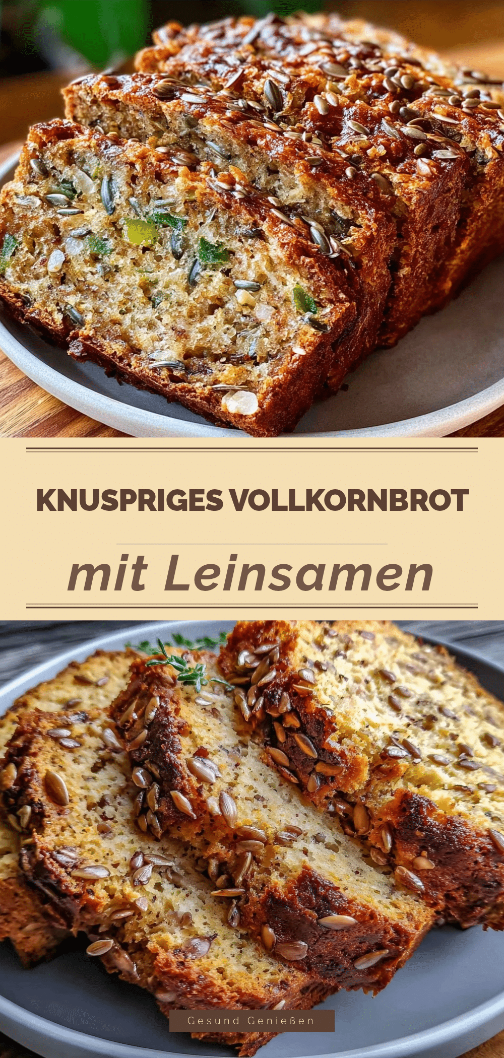 Diabetikergeeignetes Vollkornbrot mit Leinsamen: 5 Einfache Schritte 5 diabetikergeeignetes Vollkornbrot mit Leinsamen recipe
