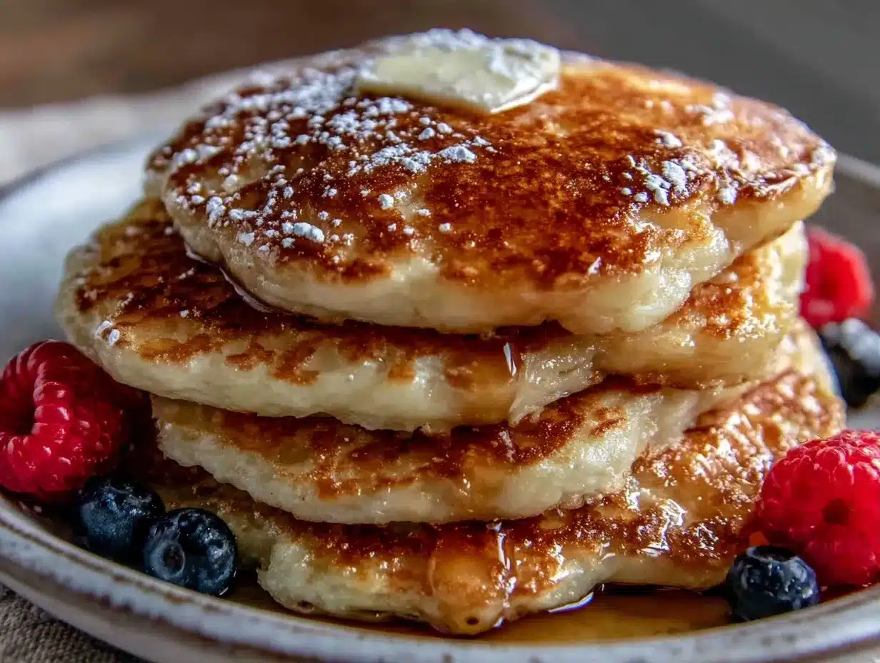 Einfrierbare Pfannkuchen: 7 Fluffy Frühstück für Gäste 4 einfrierbare Pfannkuchen preparation steps