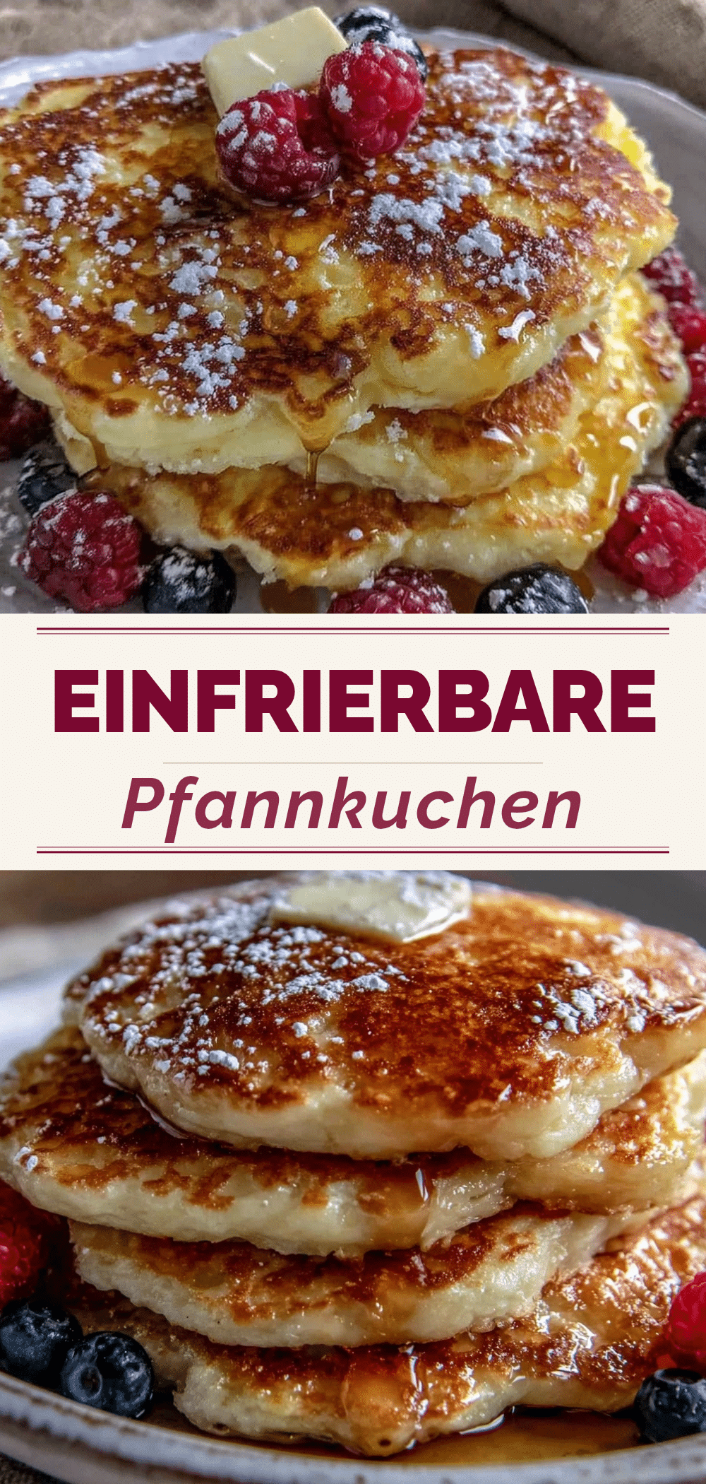 Einfrierbare Pfannkuchen: 7 Fluffy Frühstück für Gäste 5 einfrierbare Pfannkuchen recipe