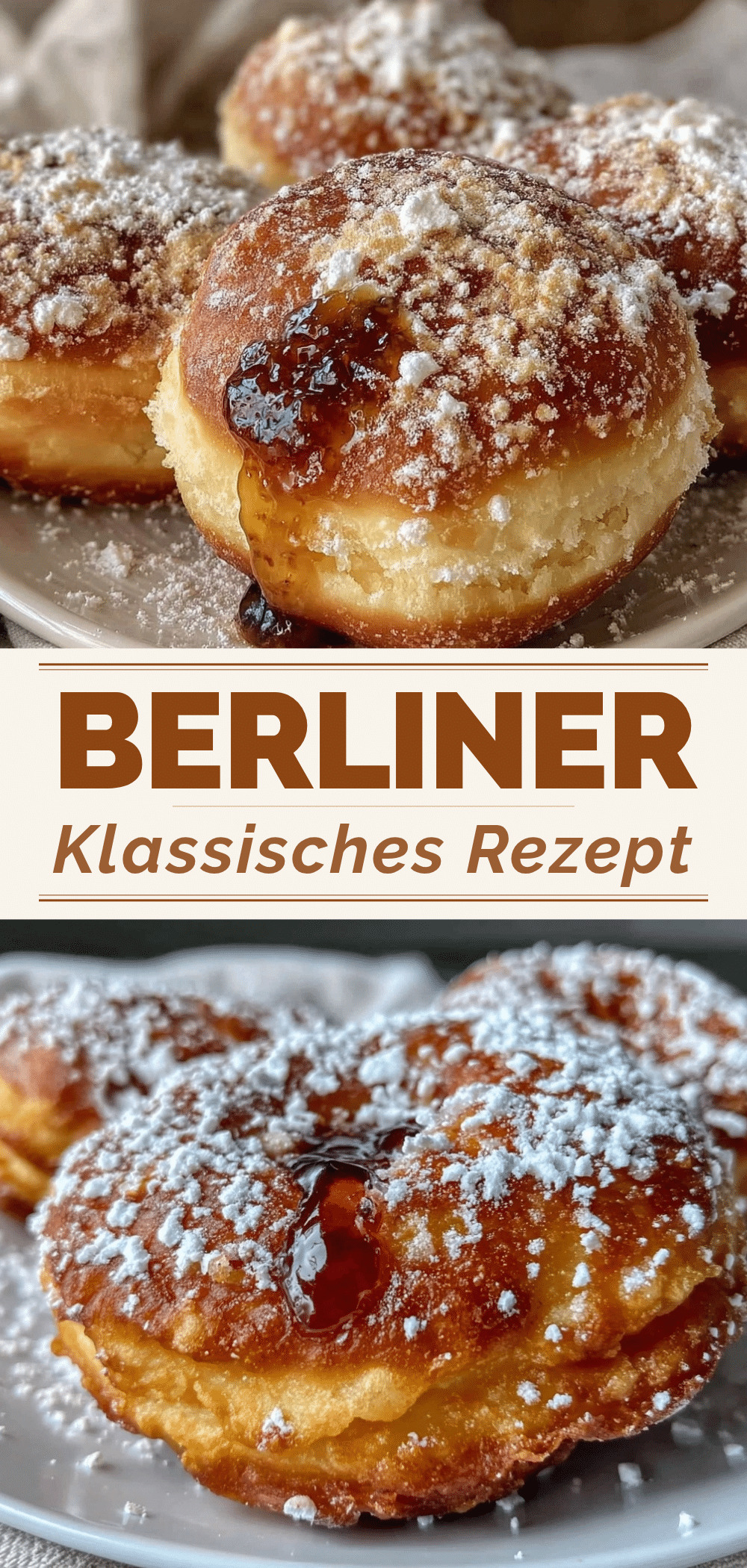 Fluffige Berliner Pfannkuchen: 3 Schritte für goldene Kruste 5 fluffige Berliner Pfannkuchen recipe