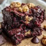 Fudgy Brownies mit Walnüssen - featured image