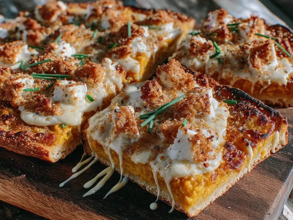 Herbst Kürbis Flammkuchen - featured image
