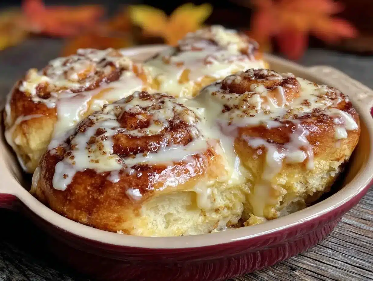 Flauschige Herbst Zimtschnecken: 10 Min. Rezept 4 Herbst Zimtschnecken preparation steps