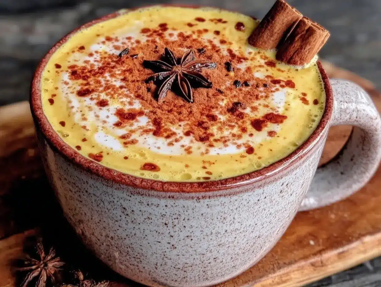 Herbstlicher Kürbis-Chai Latte: 10 Min. Perfekt & Cremig 4 Herbstlicher Kürbis-Chai Latte preparation steps