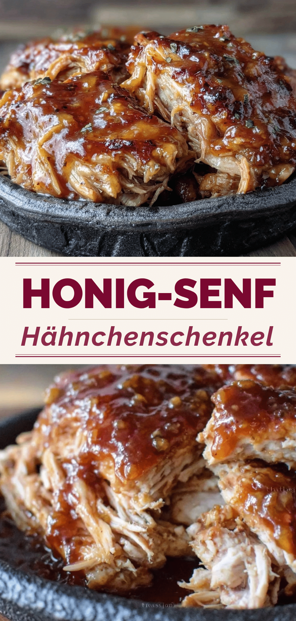 Honig-Senf Hähnchen im Topf: Zarte Fleischstücke mit glänzender Sauce 5 Honig-Senf Hähnchen im Topf recipe