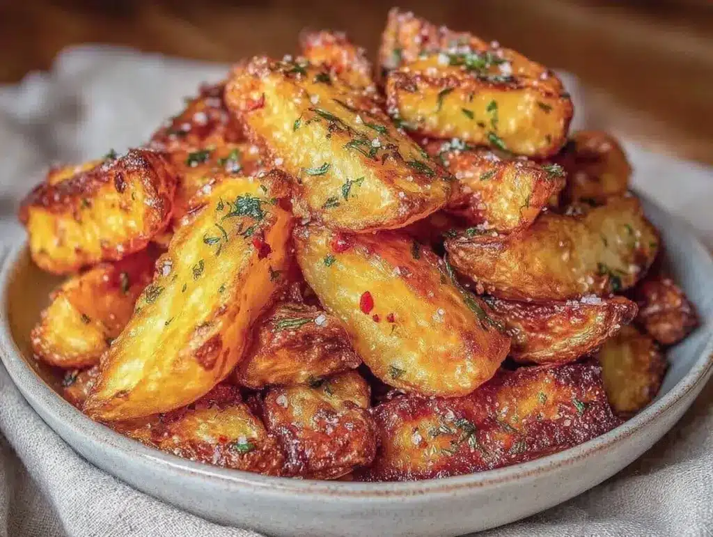 knusprige Airfryer Pommes ohne Öl - featured image