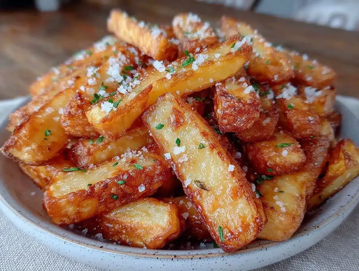 Knusprige Airfryer Pommes: Bestes Rezept für Partys 4 knusprige Airfryer Pommes ohne Öl preparation steps