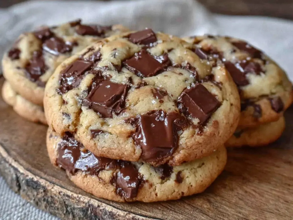 Knusprige Schoko-Cookies mit brauner Butter - featured image