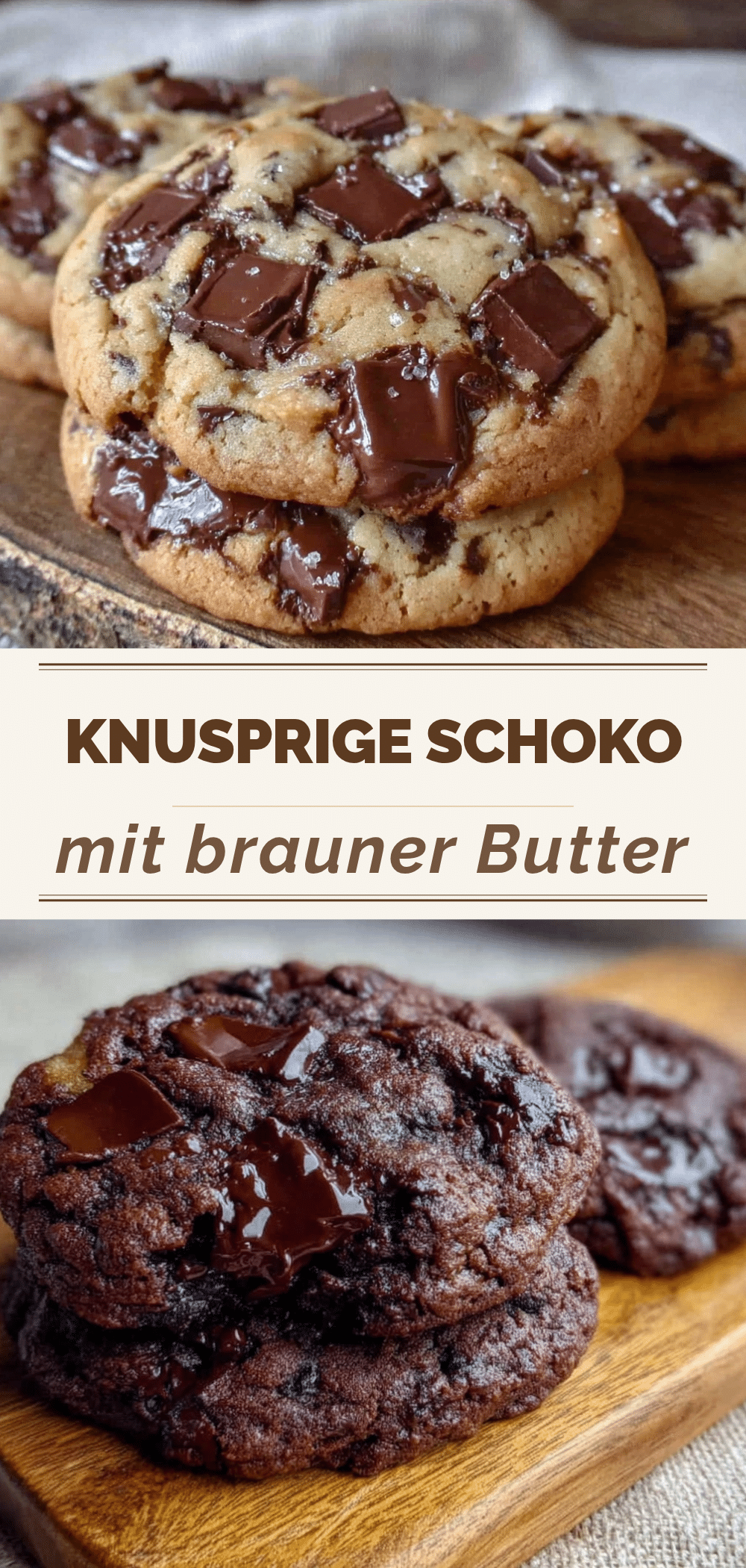 Knusprige Schoko-Cookies mit brauner Butter: Der ultimative Genuss 5 Knusprige Schoko-Cookies mit brauner Butter recipe