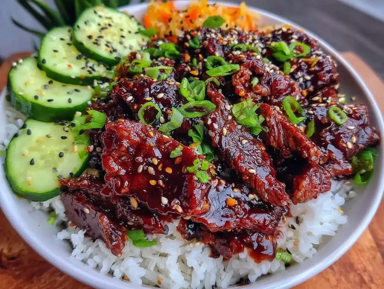 Koreanische Bulgogi Bowl: Das perfekte Abendessen für Gäste 4 Koreanische Bulgogi Bowl preparation steps