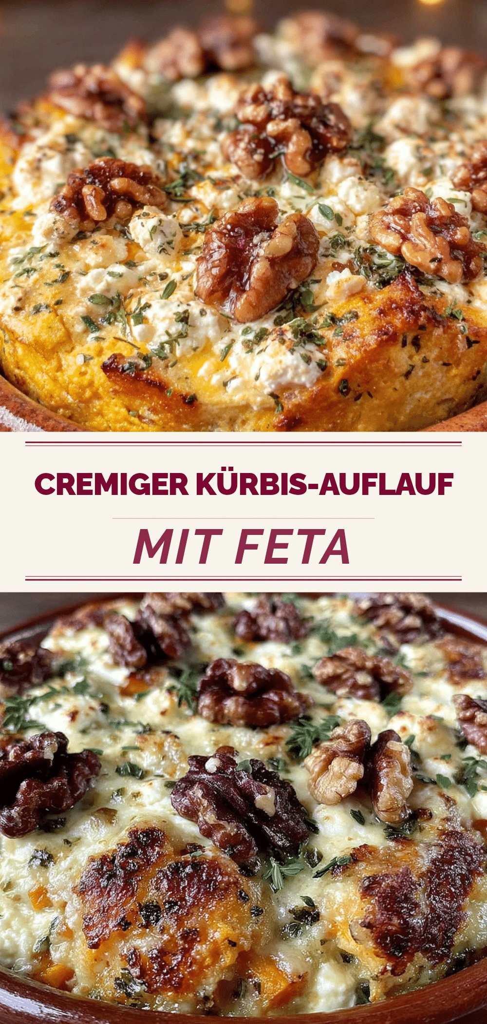 Cremiger Kürbis-Auflauf mit Feta: 5 Schritte zum perfekten Party-Gericht 5 Kürbis-Auflauf mit Feta recipe