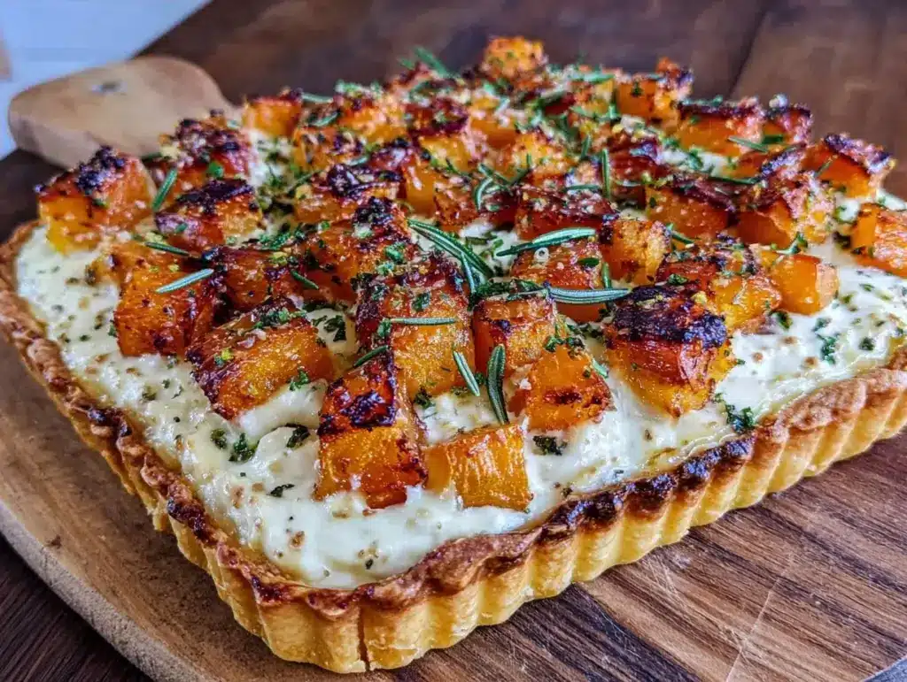 Kürbis-Flammkuchen - featured image
