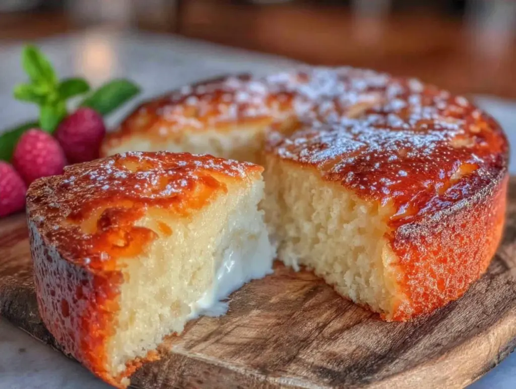 Locker luftiger Rührkuchen ohne Mixer - featured image