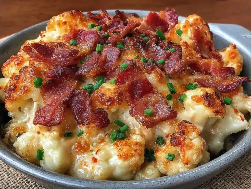 Low-Carb Blumenkohlgratin - featured image