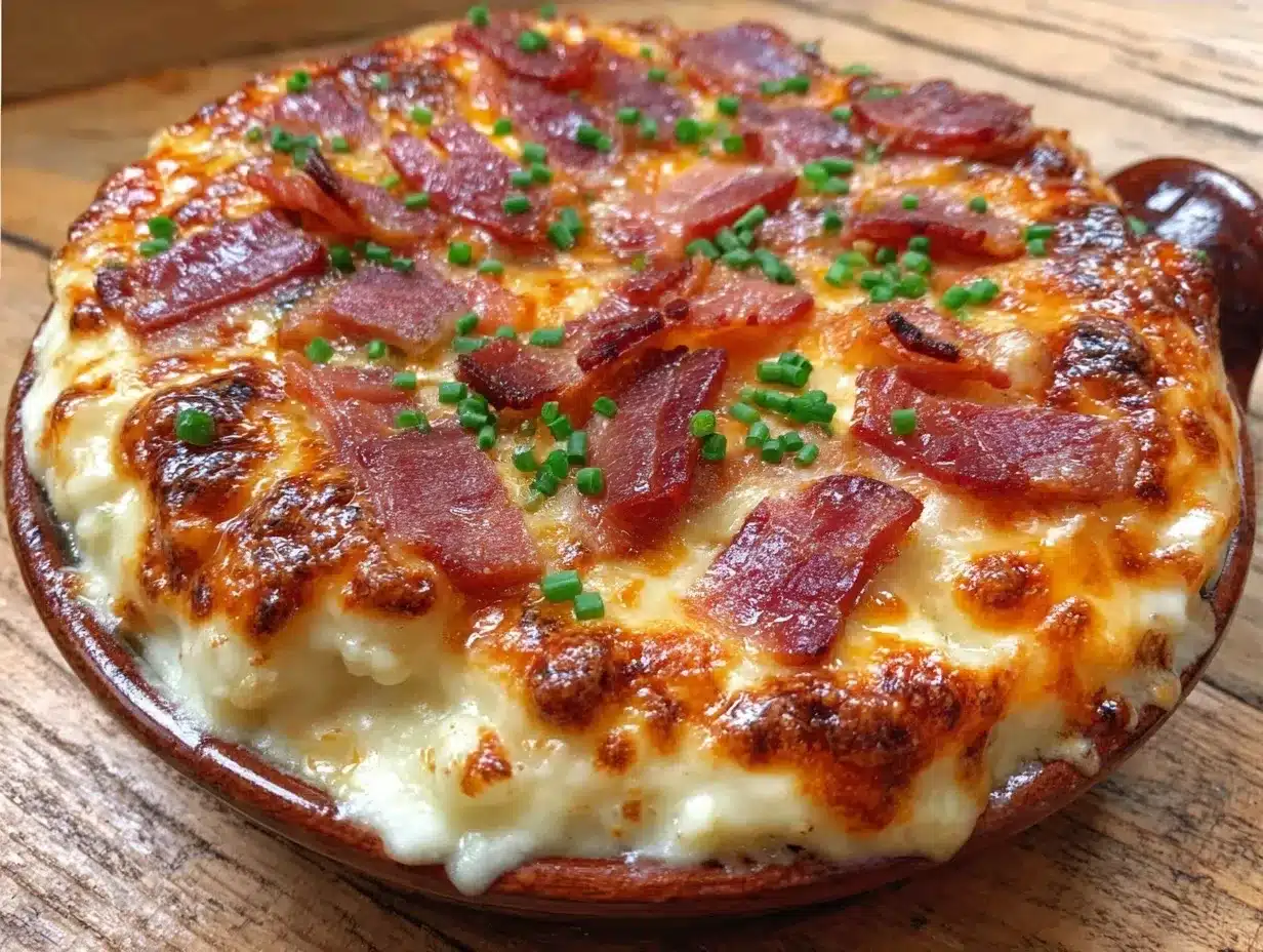 Low-Carb Blumenkohlgratin: Bestes Rezept mit knusprigem Speck 4 Low-Carb Blumenkohlgratin preparation steps