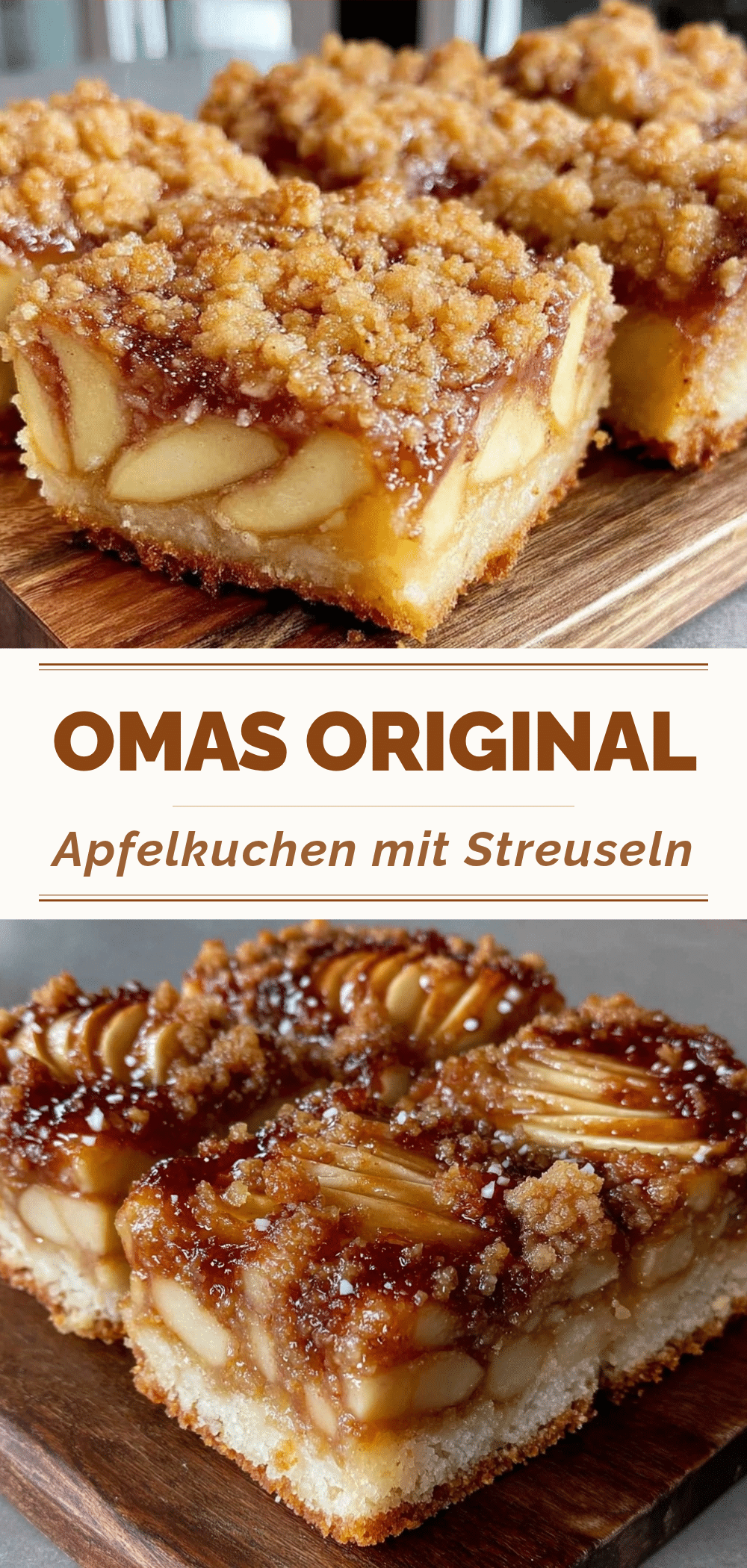 Omas Apfelkuchen mit Streuseln: Bestes Rezept 5 Omas Apfelkuchen mit Streuseln recipe