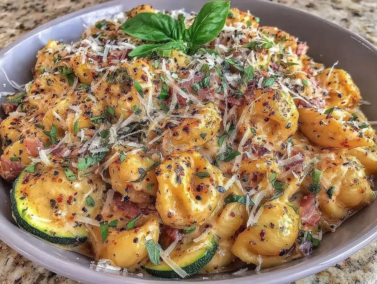 One-Pot Pasta: Cremig & einfach 4 One-Pot Pasta preparation steps