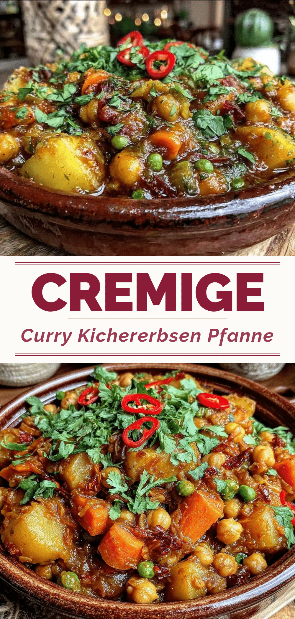 Preiswerte Kichererbsen-Gemüsepfanne: Perfektes Curry-Essen 5 preiswerte Kichererbsen-Gemüsepfanne mit Curry recipe
