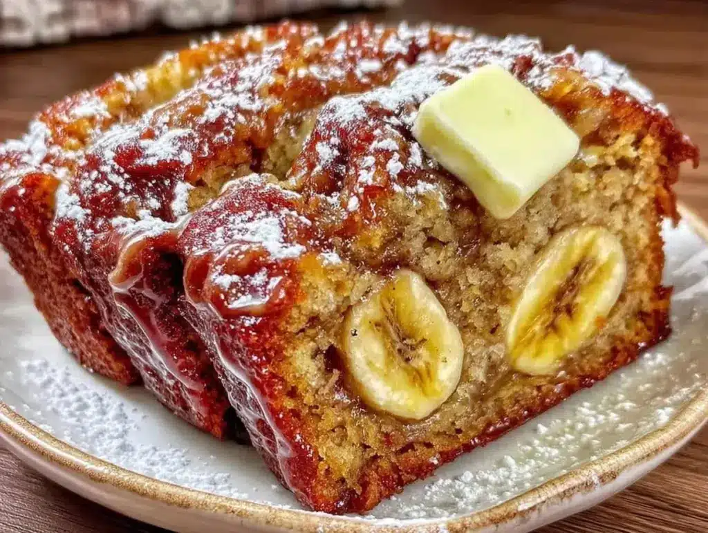 saftiger Bananenkuchen ohne Mixer - featured image