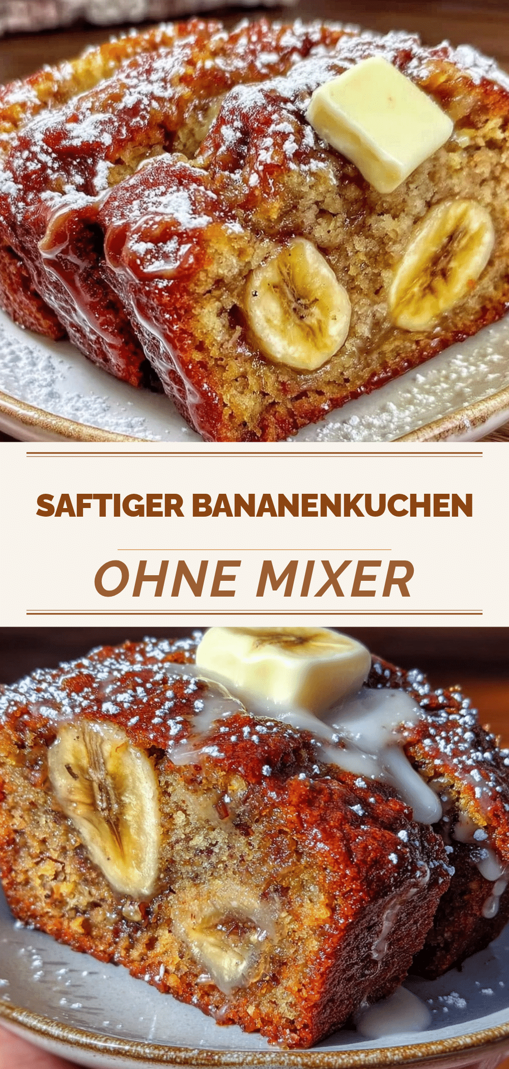 Saftiger Bananenkuchen ohne Mixer: 10 Min. Traumrezept 5 saftiger Bananenkuchen ohne Mixer recipe