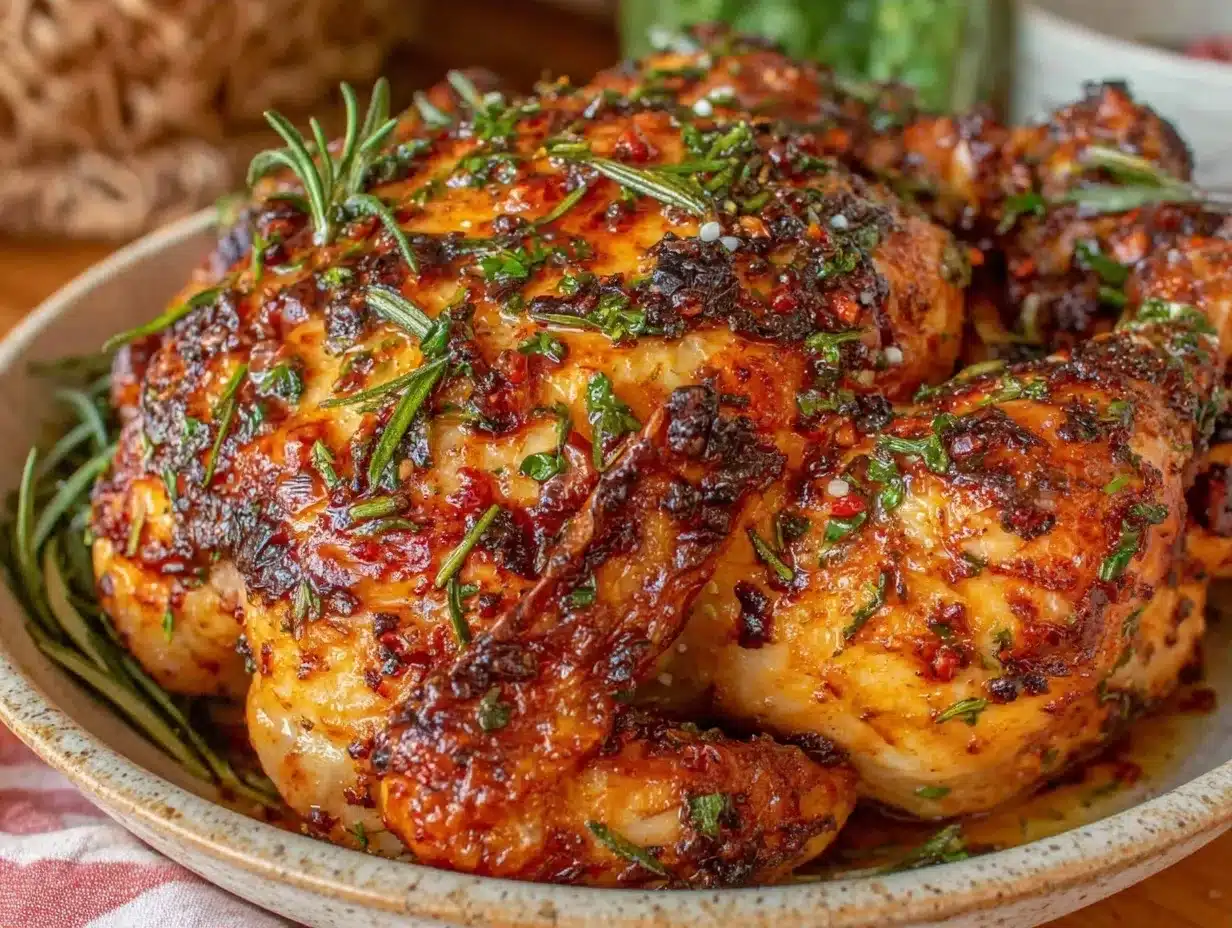 Saftiges Ofenhähnchen mit Kräutern: 7 Schritte zum perfekten Abendessen 4 saftiges ofenhähnchen mit kräutern preparation steps