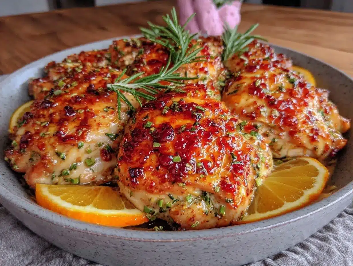 Saftiges Zitronenhähnchen mit Rosmarin: 5 Tipps für Party-Gäste 4 Saftiges Zitronenhähnchen mit Rosmarin preparation steps