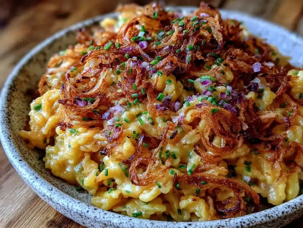Schwäbische Käsespätzle - featured image