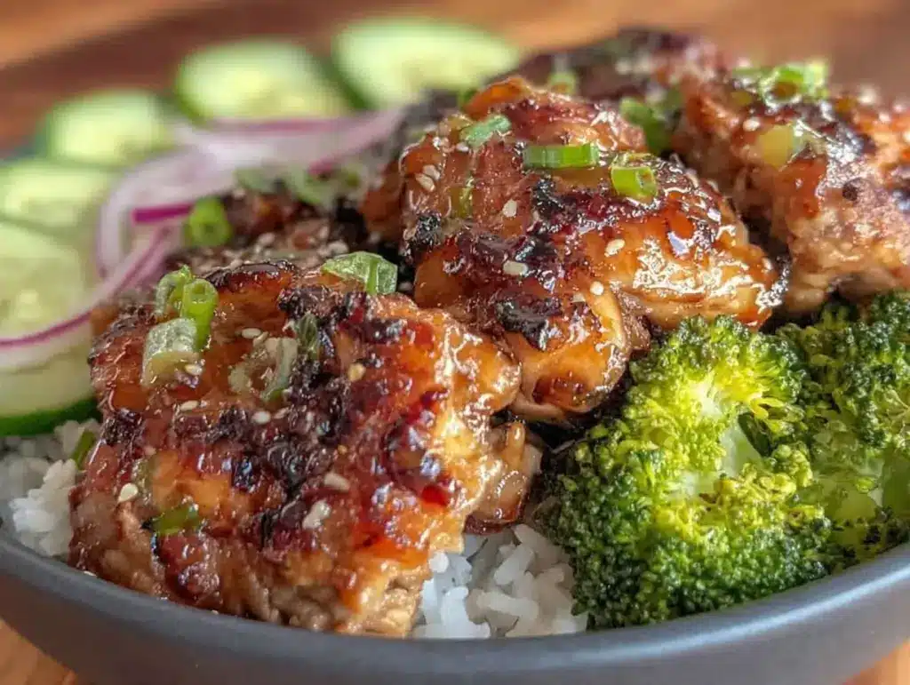 Teriyaki Hähnchen Bowls - featured image