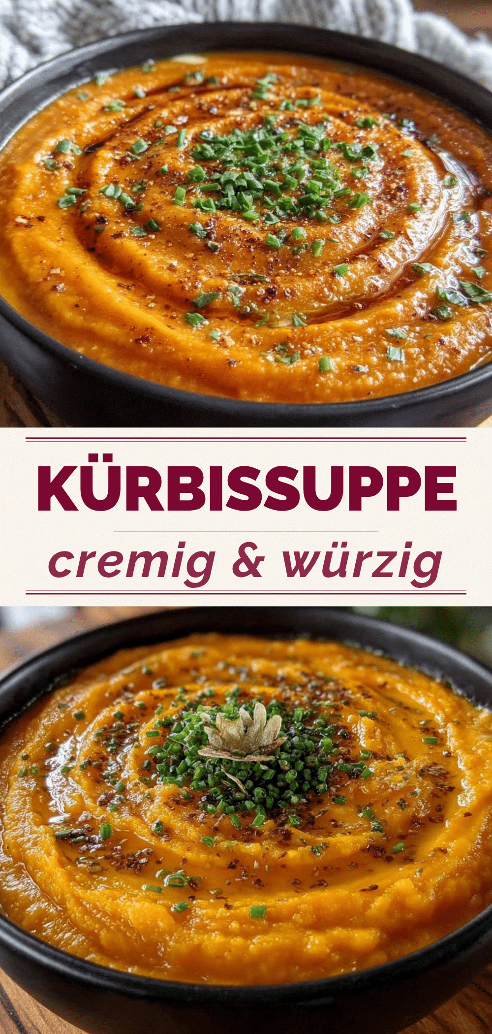 Vegane Kürbiscremesuppe: 5 Min. Perfekt & Cremig 5 vegane Kürbiscremesuppe recipe