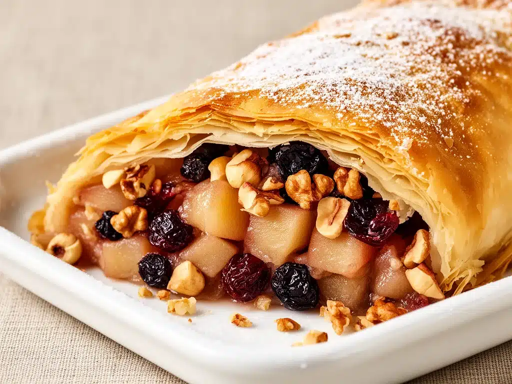 Apfel-Nuss-Strudel - featured image