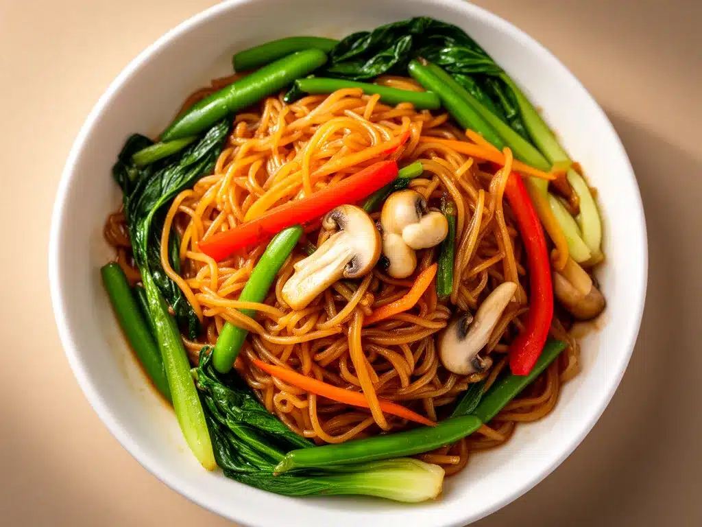 Asiatische Nudelpfanne in 20 Min: So wird sie knusprig 4 asiatische Nudelpfanne preparation steps