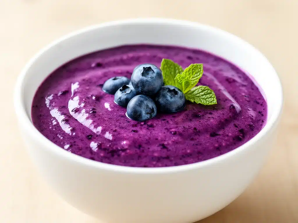 Blaubeer-Joghurt Smoothie - featured image