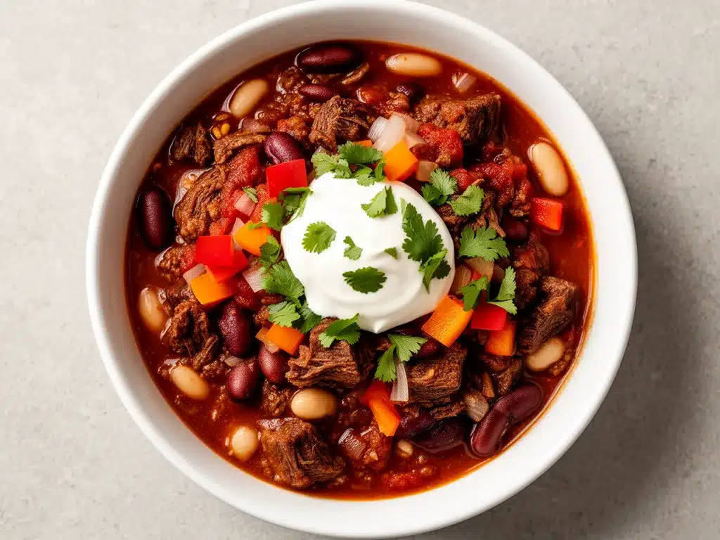 Würzige Chili con Carne: 5-Tage-Vorrat für Winter 4 Chili con Carne preparation steps