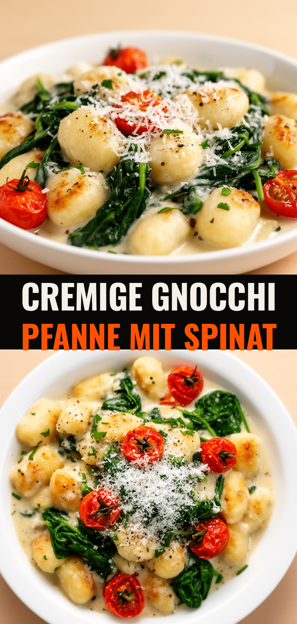 Cremige Gnocchi-Pfanne mit Spinat: Das perfekte Abendessen in 15 Min 5 Cremige Gnocchi-Pfanne mit Spinat recipe