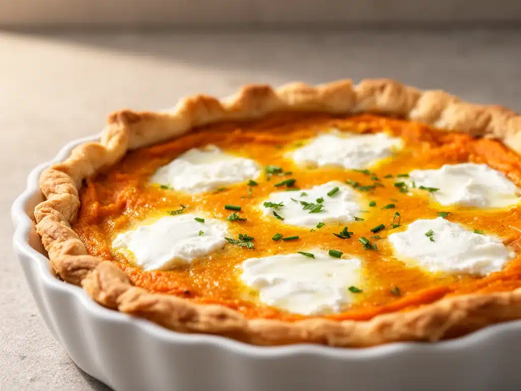 Startseite 3 Cremige Kürbis-Quiche - featured image