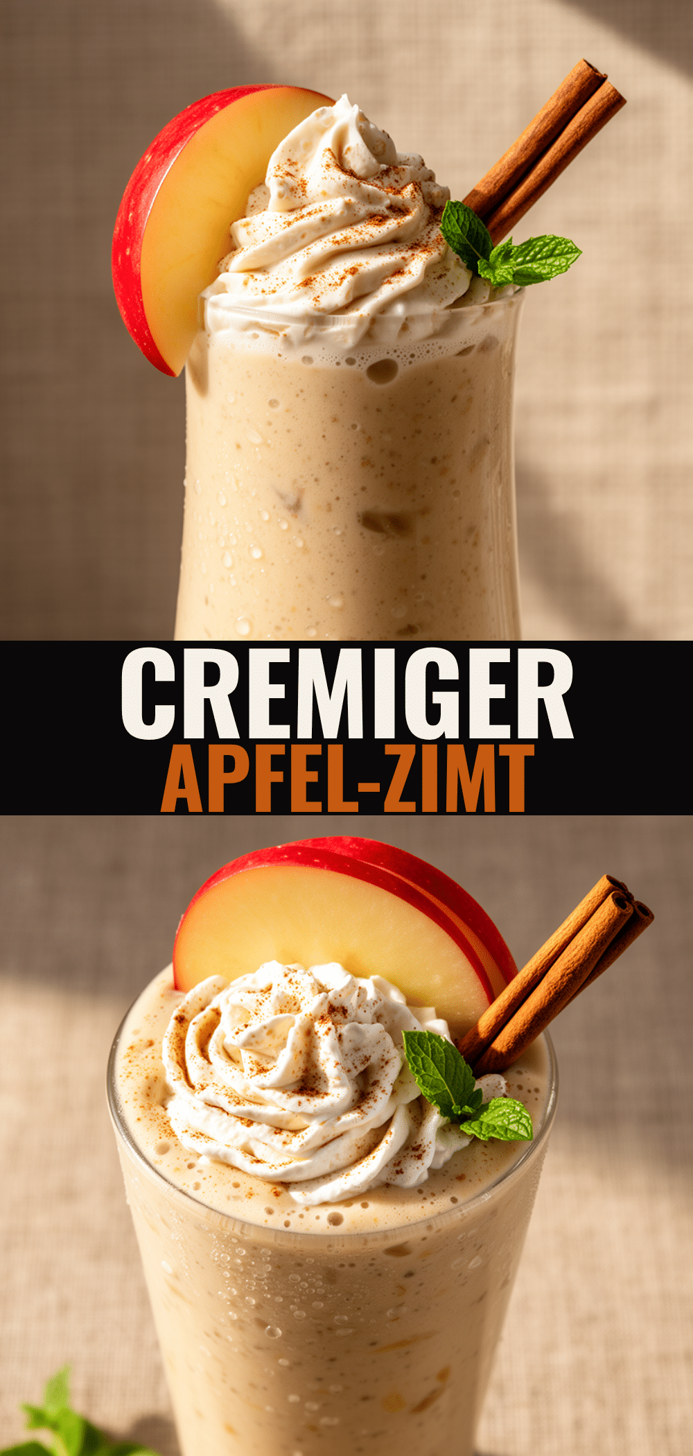 Cremiger Apfel-Zimt Smoothie mit Hafermilch: Einfaches Rezept 5 Cremiger Apfel-Zimt Smoothie mit Hafermilch recipe