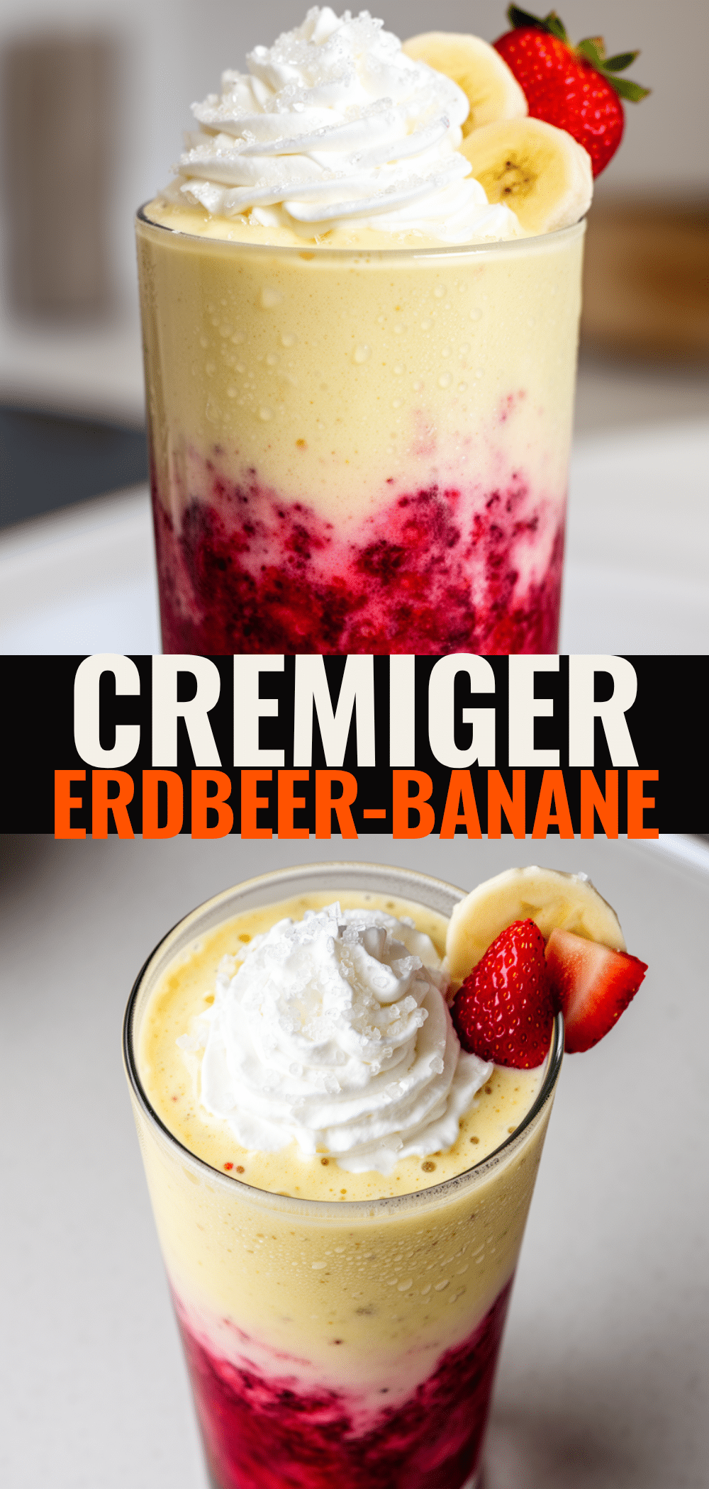 Cremiger Erdbeer-Bananen-Smoothie: Das perfekte 5-Minuten-Rezept 5 Cremiger Erdbeer-Bananen-Smoothie recipe