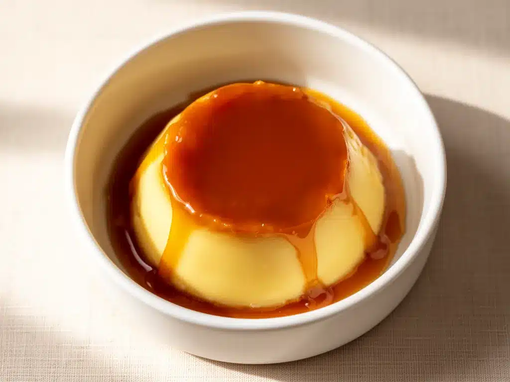 Cremiger Karamell-Flan: 15 Min ohne Ofen 4 Cremiger Karamell-Flan ohne Backofen preparation steps
