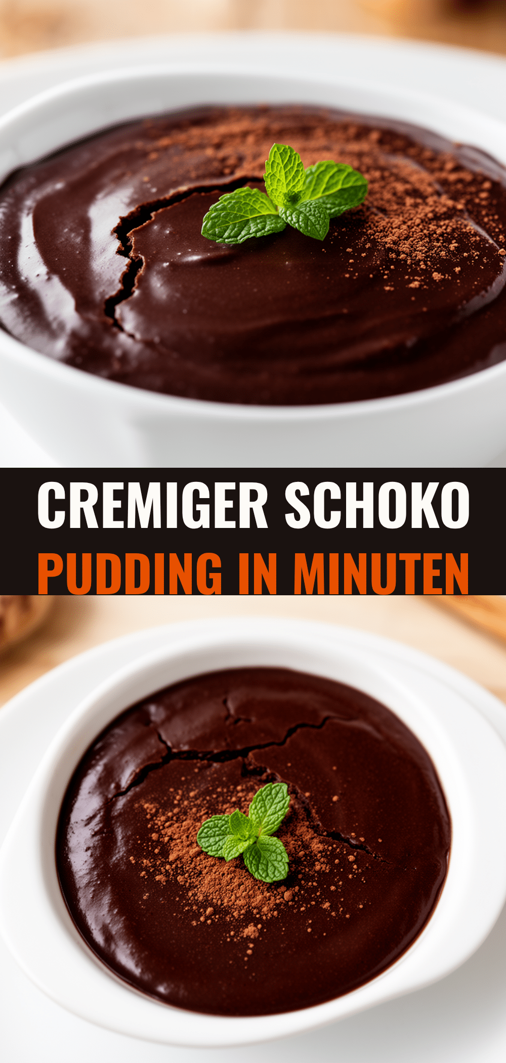 Cremiger Schoko-Pudding: 5 Min. einfaches Rezept 5 Cremiger Schoko-Pudding recipe