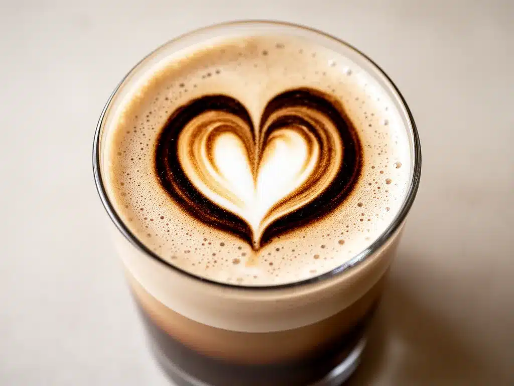 Cremiger Vegane Hafermilch Latte: Das Beste Rezept 4 cremiger veganer Hafermilch Latte preparation steps