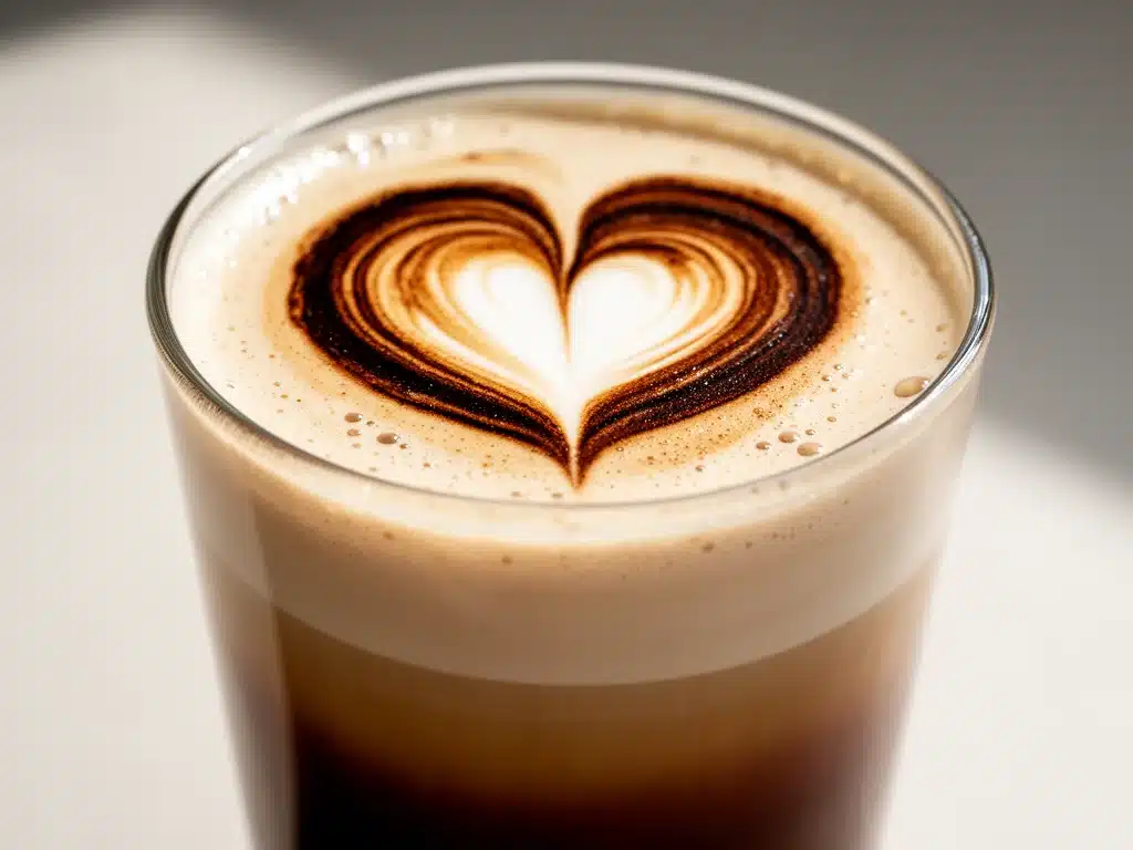 cremiger veganer Hafermilch Latte - featured image