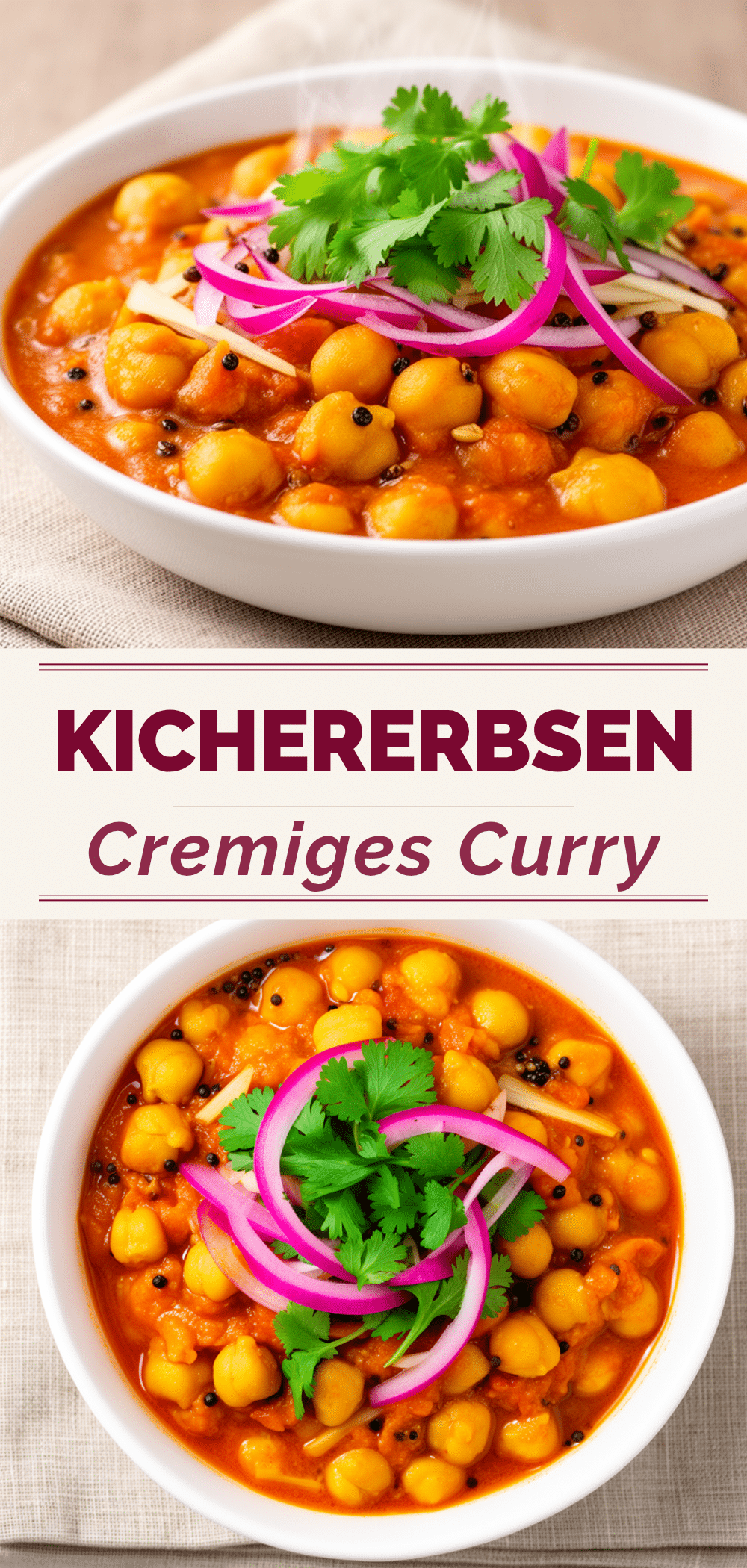 Cremiges Kichererbsen-Curry: Das perfekte 20-Minuten-Rezept 5 Cremiges Kichererbsen-Curry recipe
